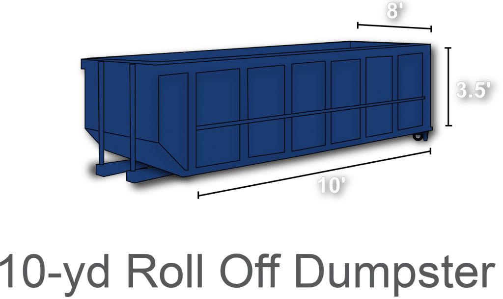 10 yard dumpster ct