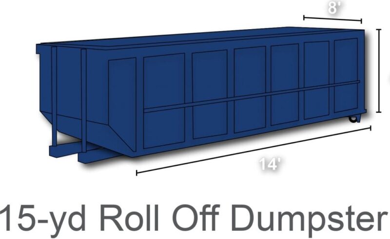 15 yard roll off dumpster rental ct